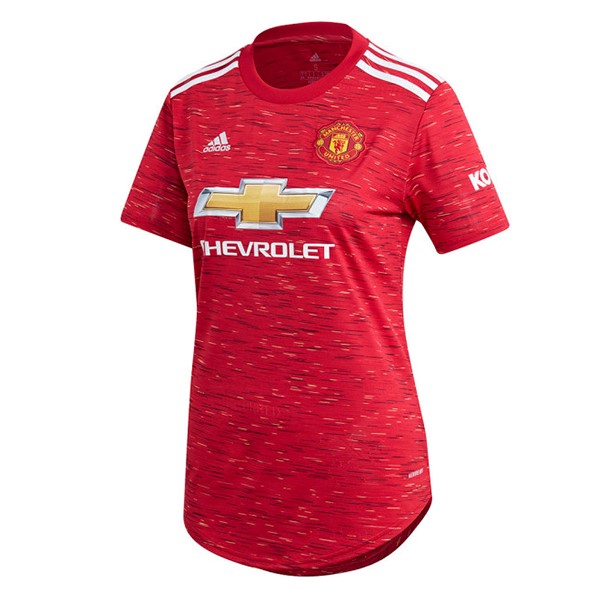 Camiseta Manchester United Primera Equipación Mujer 2020-2021 Rojo